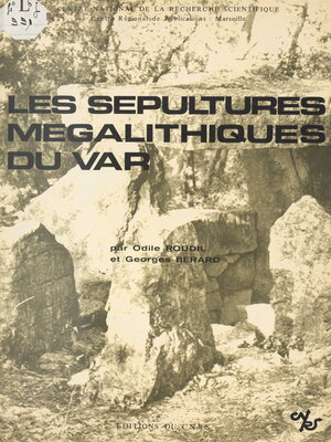 cover image of Les sépultures mégalithiques du Var